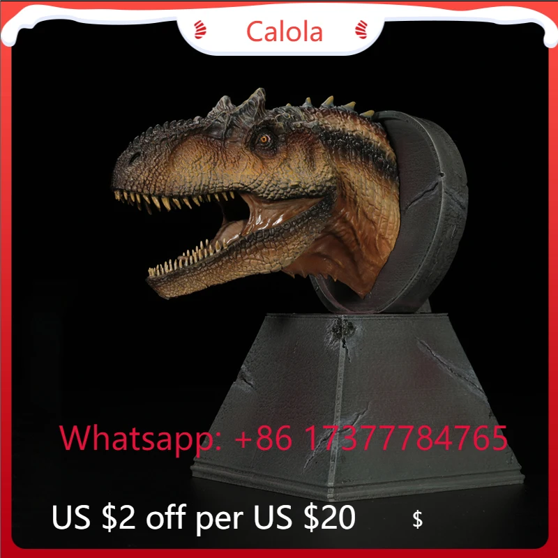 Tyrannosaurus Rex Dinosaur Statue Strong Magnetic Creative Ornament Dinosaur Theme Collectible Gift