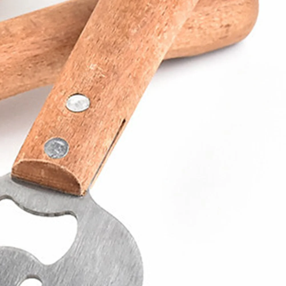 

1Pcs Bbq Meat Shredding Fork Stainless Steel Meat Shredder Claws with Long Wooden Handle for Easy Serving Buffet Tool