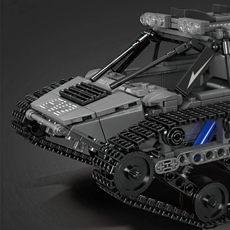 

Mould King 20030 MOC Military Tank Building Block RC EV2 All-terrain Tracked Vehicle Model Gifts-ready Assembly Car Bricks Kids
