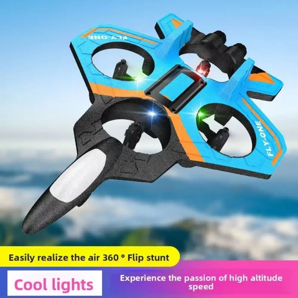 

EPP Foam Remote Control Foam Fighter Rechargeable Gravity Sensing Four Motor Helicopter Toy Portable with Light