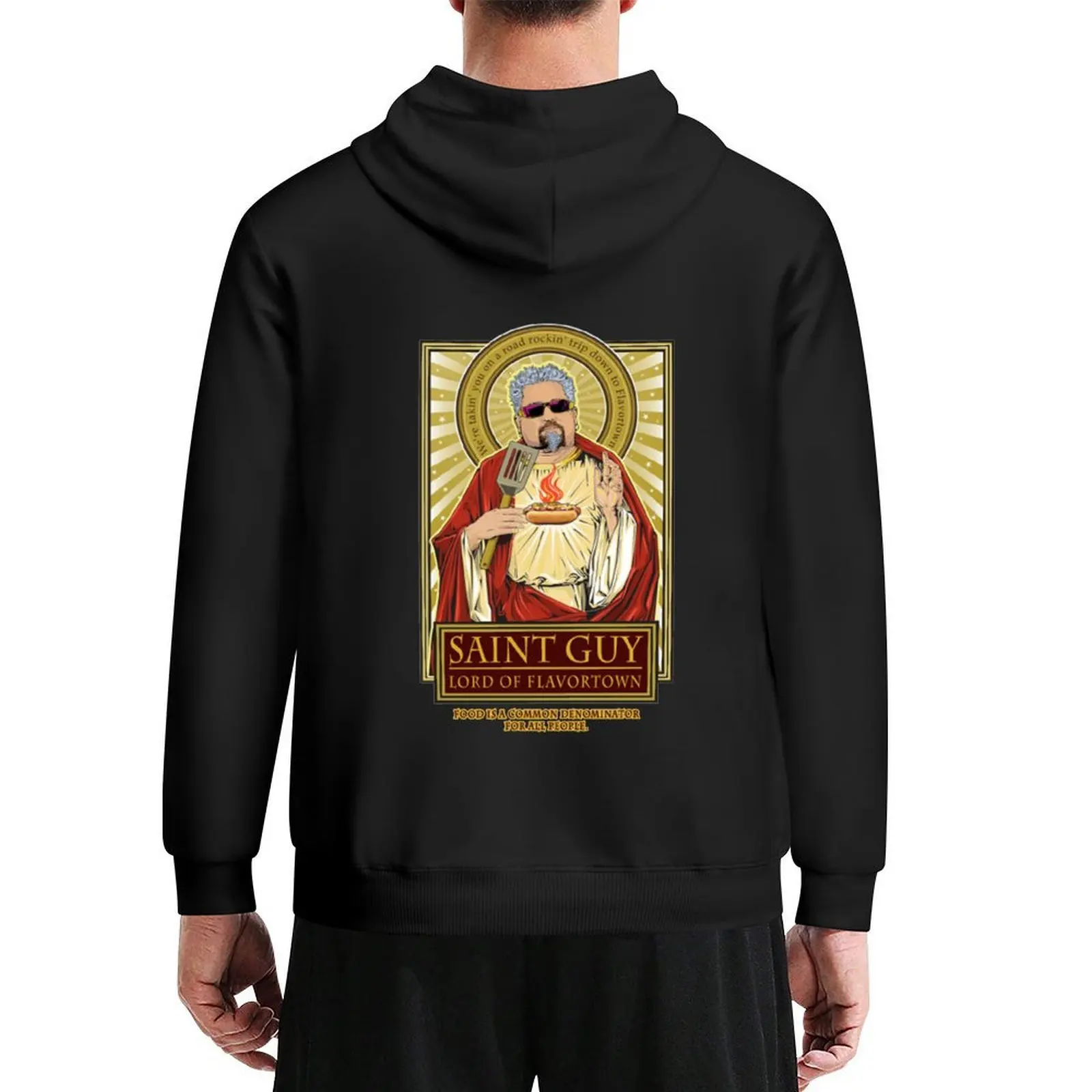 

Saint Guy Hoodie men's sweat-shirt anime clothing korean clothes fashion men new hoodies and sweatshirts