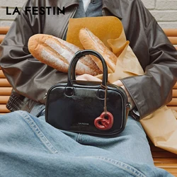 LA FESTIN Original Brand 2025 New Handbag Women Fashion Designer Shoulder Crossbody Bag lady Leather Bag Classic Retro Bag