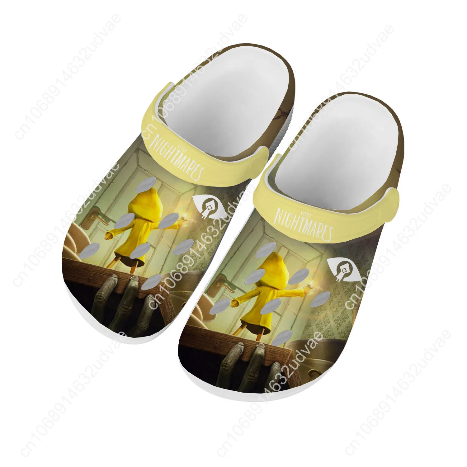 ليتل كوابيس لعبة الصنادل الرجال النساء المراهقين موضة أحذية ماء حديقة تنفس الراحة الشاطئ النعال المخصصة #2