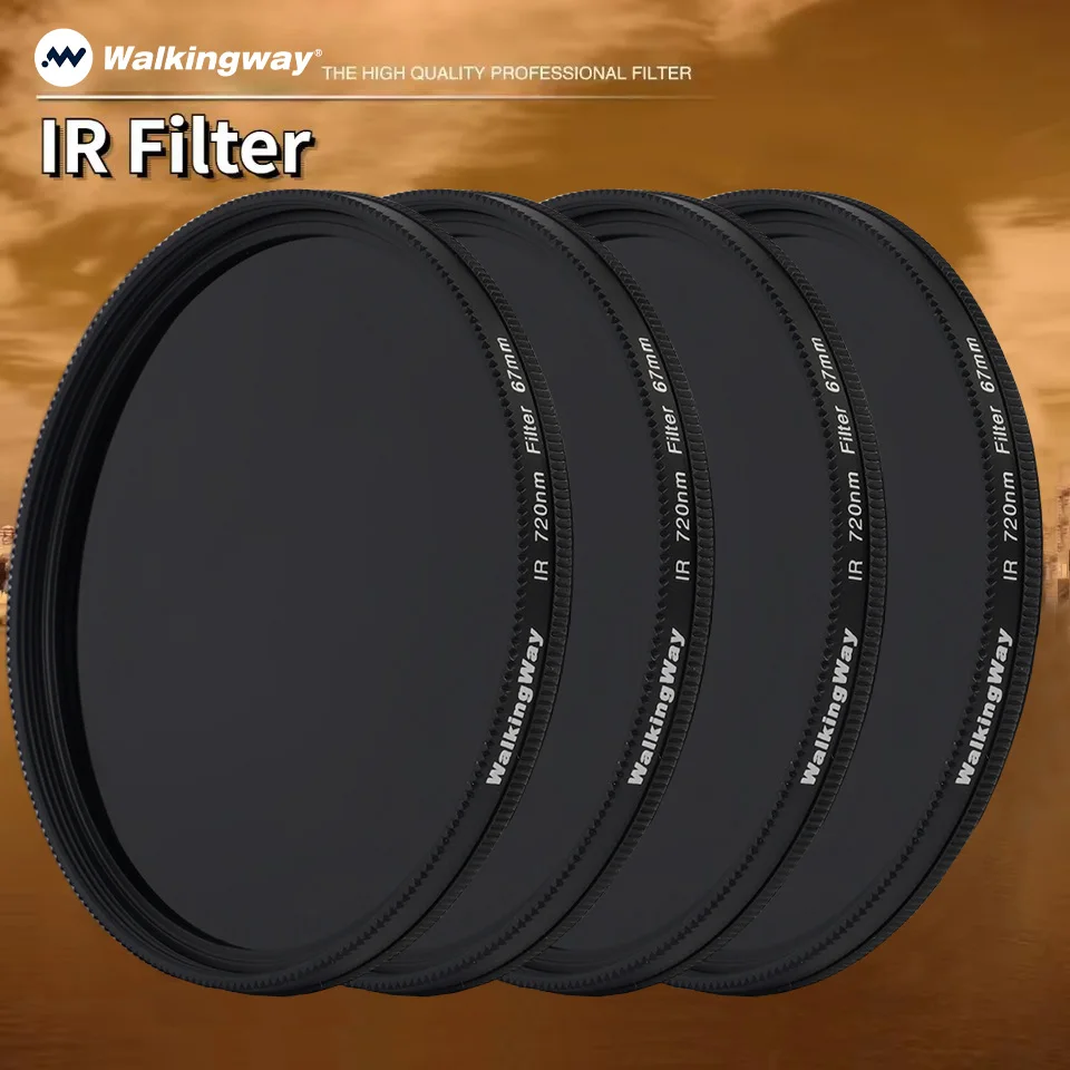 Zomei Infrared IR filter 680nm 720nm 760nm 850nm 950nm IR filter 49mm 52mm 58mm 67mm 72mm 82mm for SLR DSLR camera lens