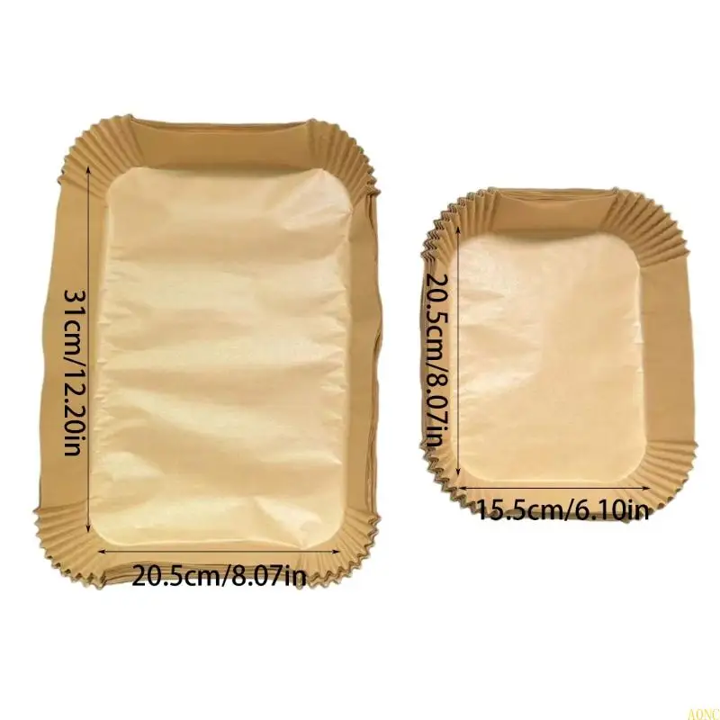 A0NC Air Fryer Praicing Papers Air Fryer Papers Packment пергамент для микроволн для воздушной фритю