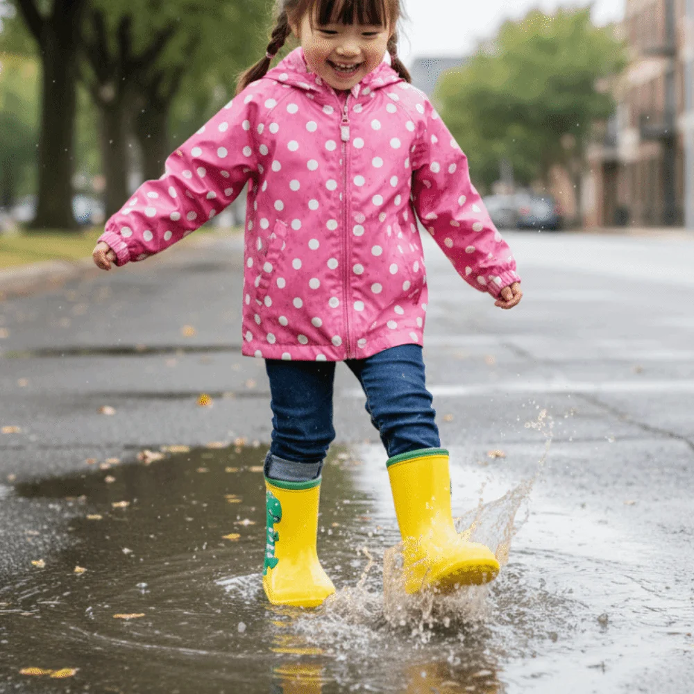 

Kids Footwear Cartoon Pattern Children Rain Boots EVA Non-Slip Waterproof Shoes Comfortable Soft Kids Rain Shoes Toddler Use