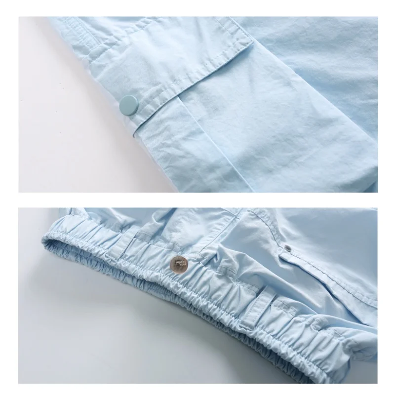 Teen Girls Utility Pants Kids Y2k Style Fashion Pants With Side Pockets Teenage Child Pants Toddler Wide-Leg Trousers Ages 4-14Y