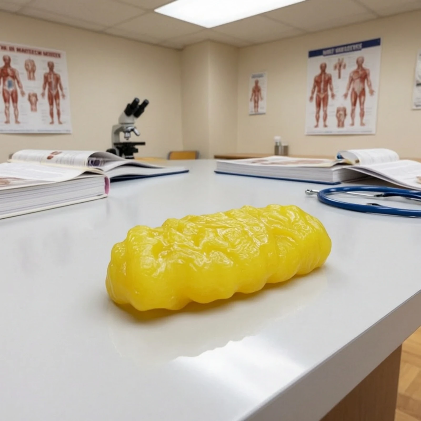 Human Adipose Model Lifelike Adipose Model Model 3D Accurate for Nutritionists, Classroom, Medical Office