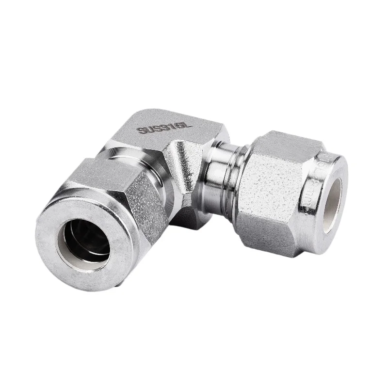 316L stainless steel elbow 90 degree right angle middle joint welding-free steel pipe