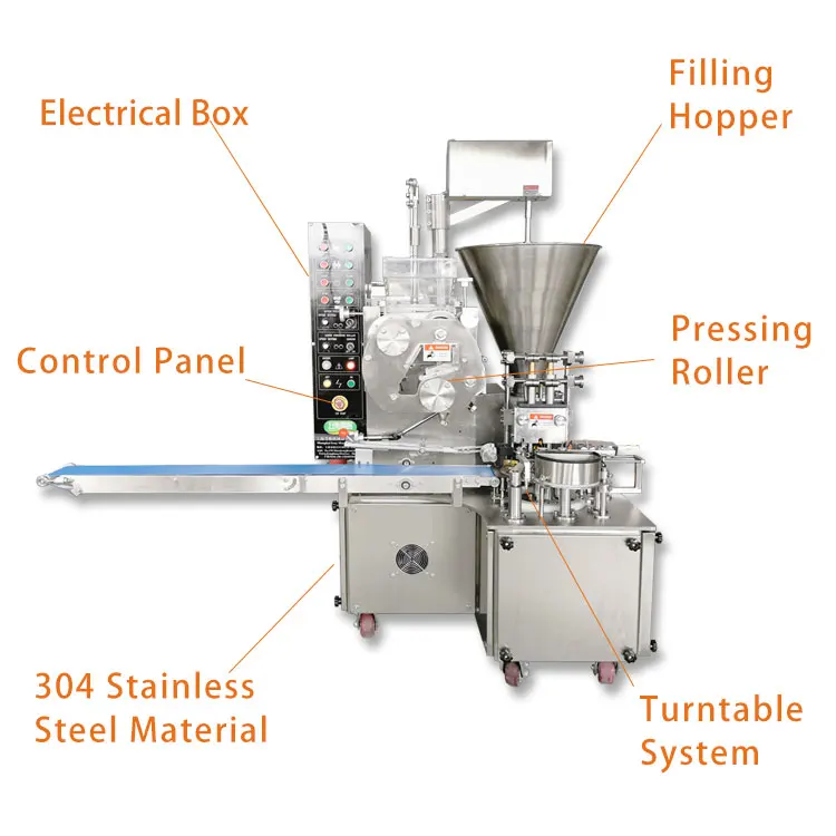 Philippines Yummy Snack Food Fully Automatic Shaomai Making Machine Dim Sum Forming Machine With CE TUV