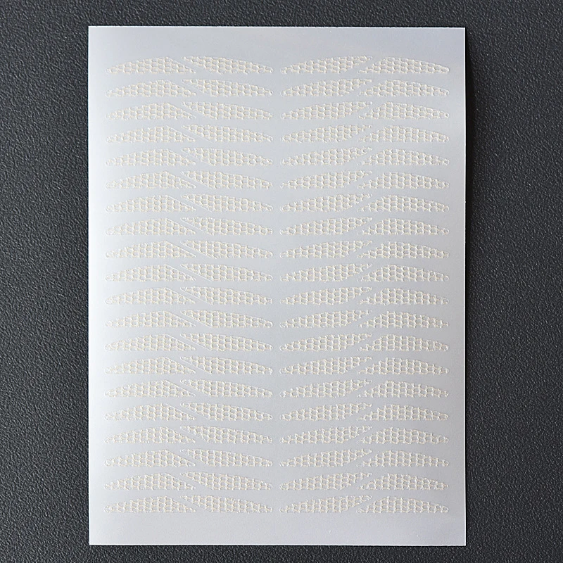 1 Sheet Double Eyelid Tape Bevel Segmented Patches For Drooping Eyelids Tape Double Eyelids Stickers Invisible Fallen Eyelids