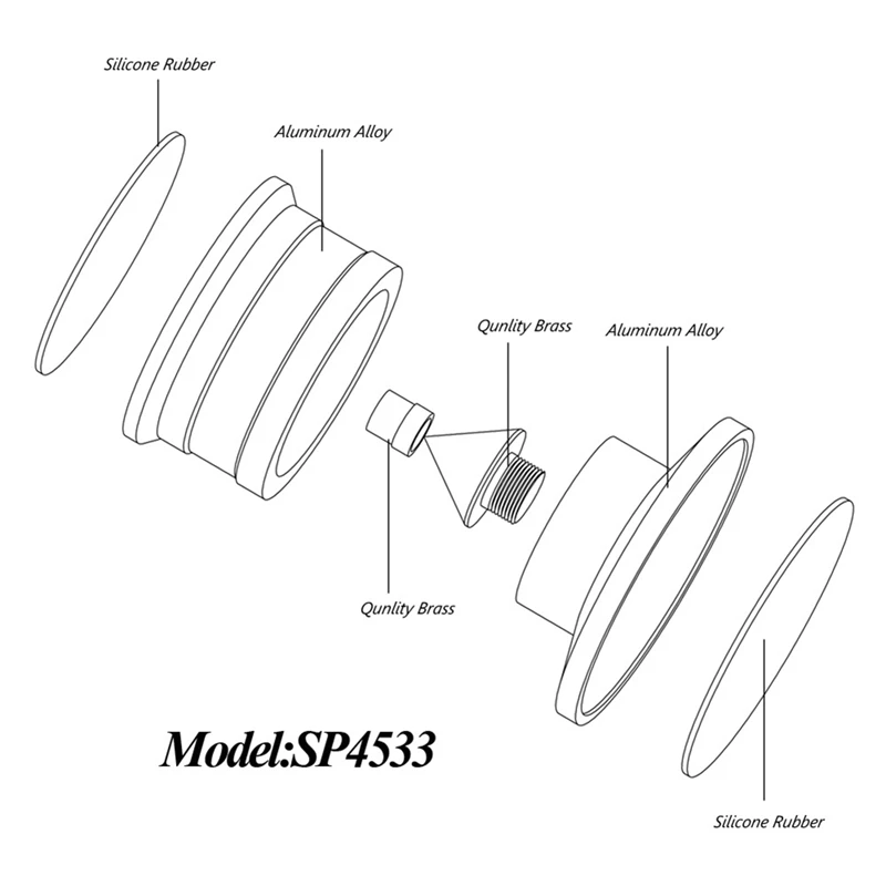 Speaker Isolation Spikes Speaker Base Pads With Non-Slip Base Pad Aluminium Anti-Vibration For Turntable Amplifier