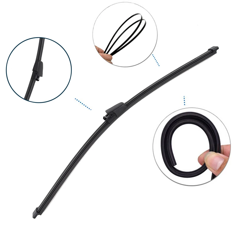 Xukey Rear Wiper Blade Arm Set Fit For Ford Galaxy MK1 June 2001 2002 2003 2004 2005 2006 1.9TDi 2.3