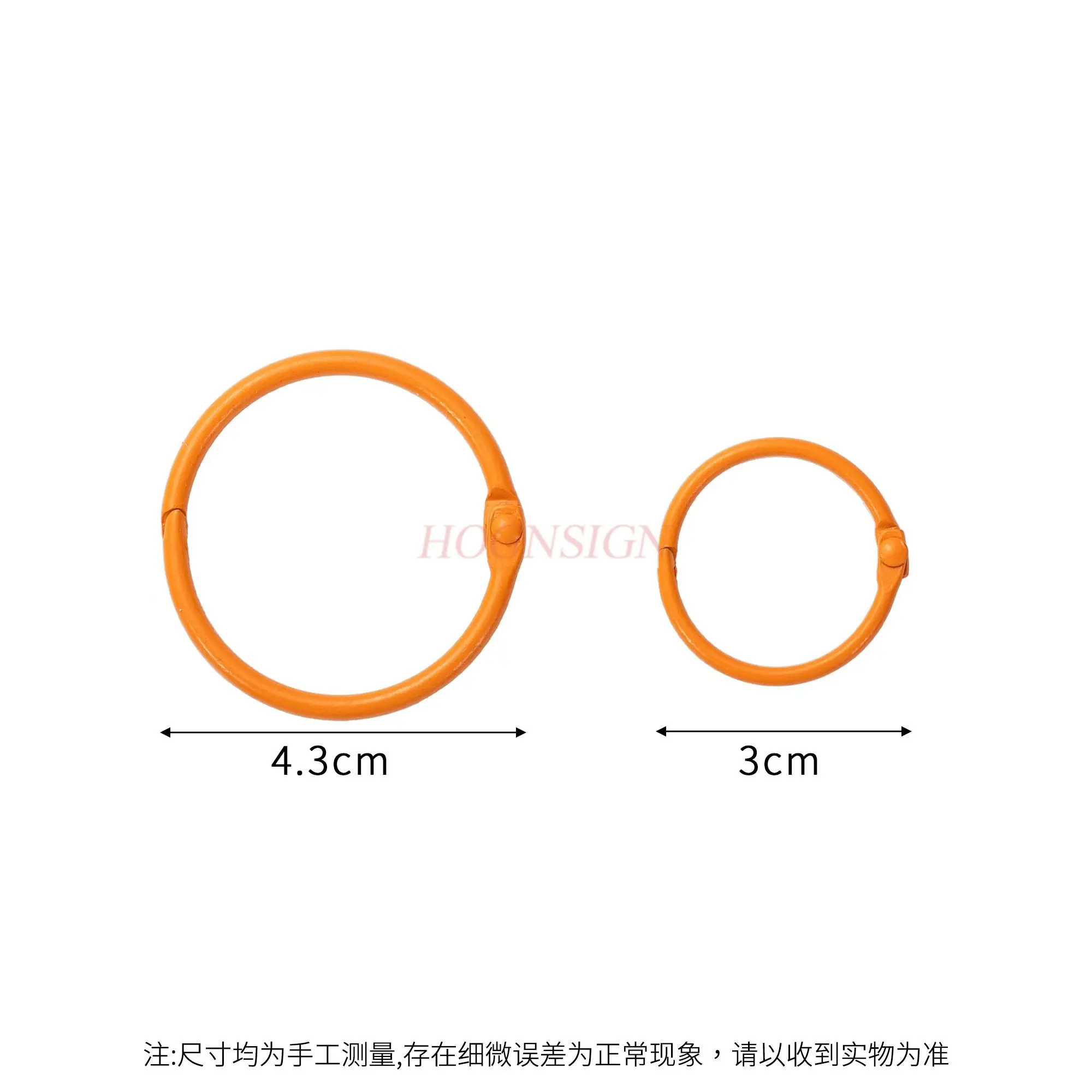 10PCS card ring hinges DIY handmade keychain material jewelry accessories buckle