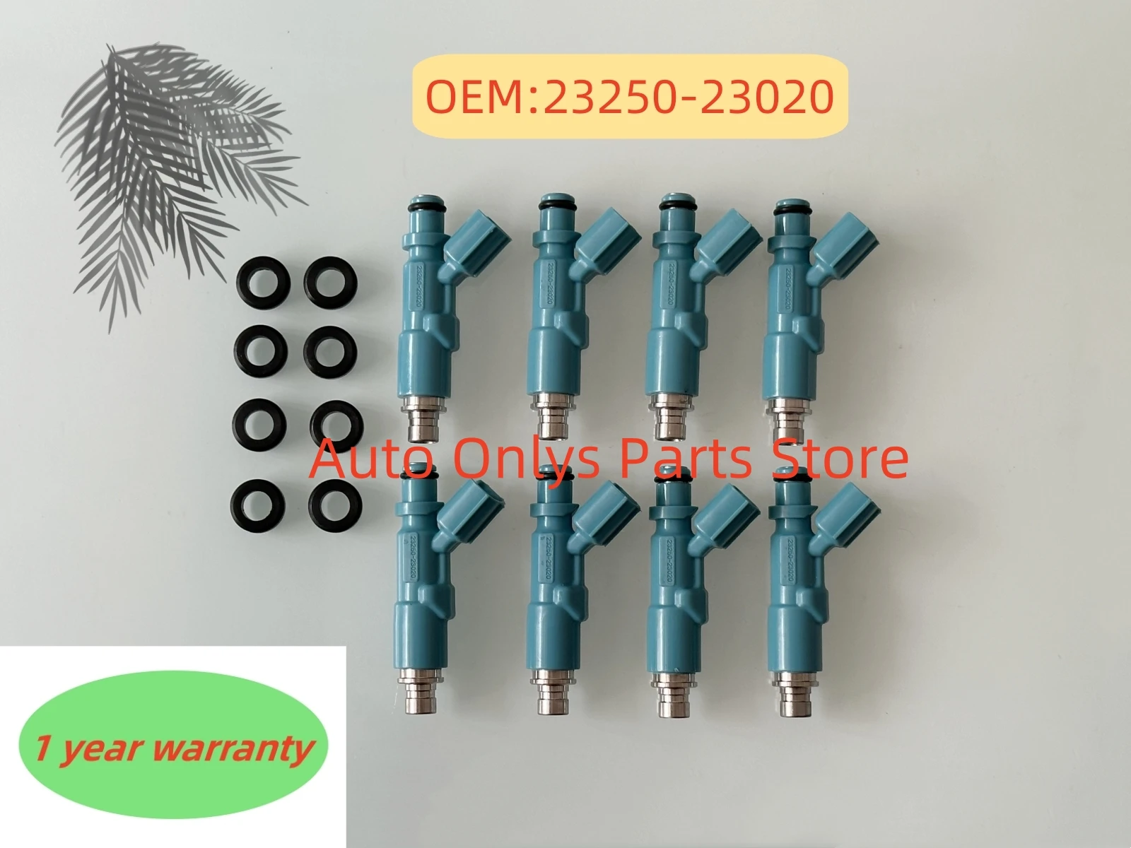 8X Fuel Injector Nozzle 2325023020 For Toyota Platz Ractis Yaris / Vitz 1.0 1.3 23250-23020 23209-23020 High Quality Auto Parts