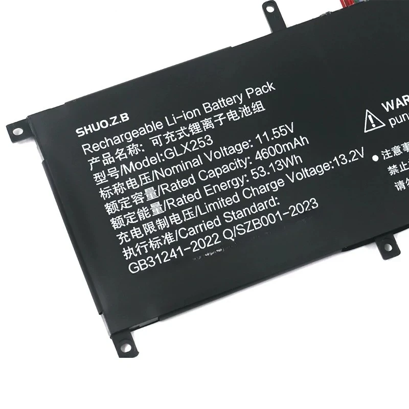 4600mah For glx253 20200327 for haima hipaa s5 x7 for dark night t1 notebook battery
