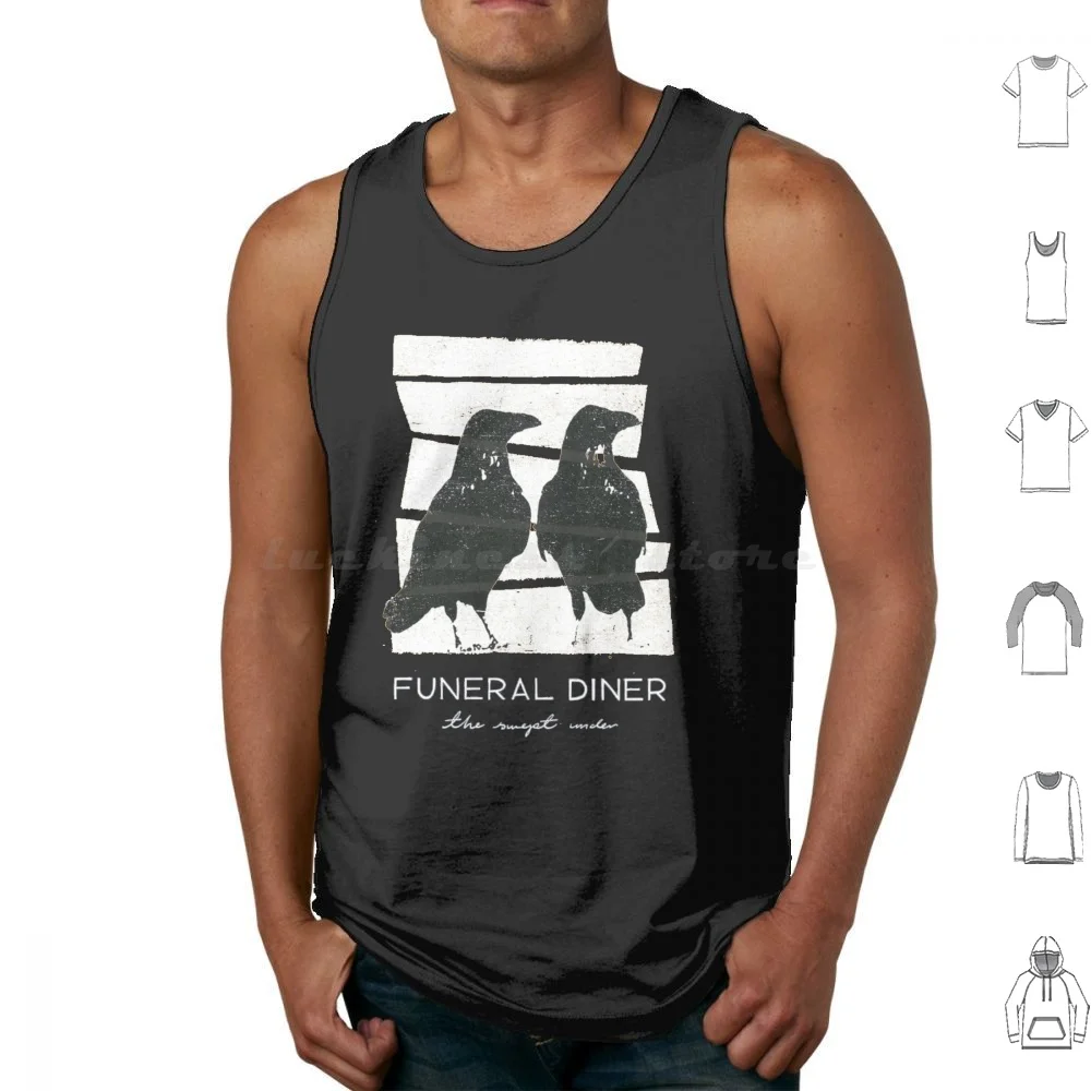 Funeral Diner Tank Tops Print Cotton Screamo Emo Post Post Hardcore Funeral Diner Orchid Funeral Pg 99 Saetia City Of