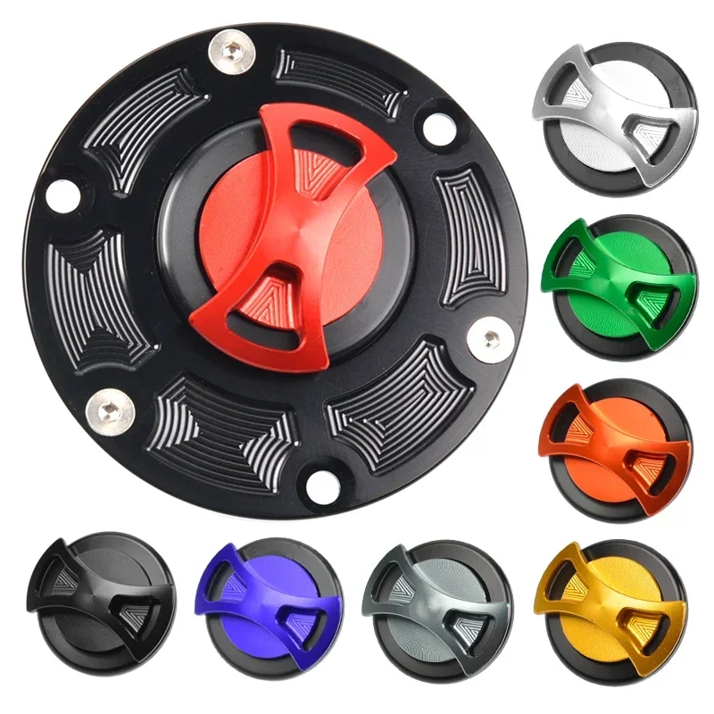 Motorcycle CNC Fuel Tank Cap Cover for Triumph Daytona 600/650 675/955i Speed Four  Triple 955i/1050 Tiger 800/800XC TT600