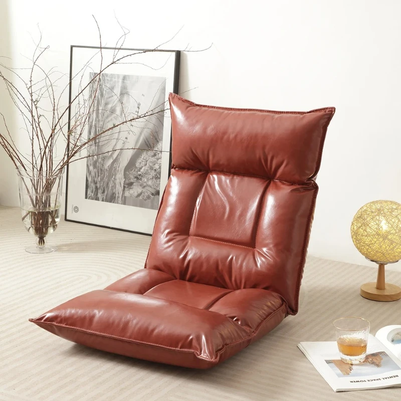 

Foldable Floor Chair with Back Support 42 Adjustable Positions for Home And Office Use