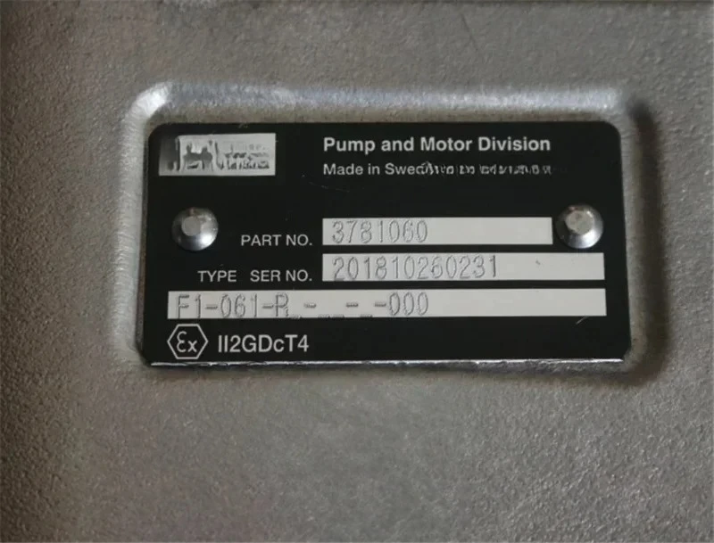 F1 سلسلة F1-025 041 51 61 81 101 3781060 F1-061-R-000 3781080 F1-081-R محرك مضخة المكبس الهيدروليكي #4