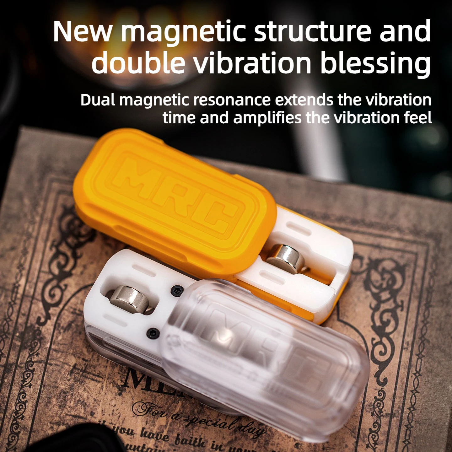 

JUZHENEDC Резонантная камера Аксессуары для модификации магнитной карты Игрушка для снятия стресса с пружиной Тактильное ощущение