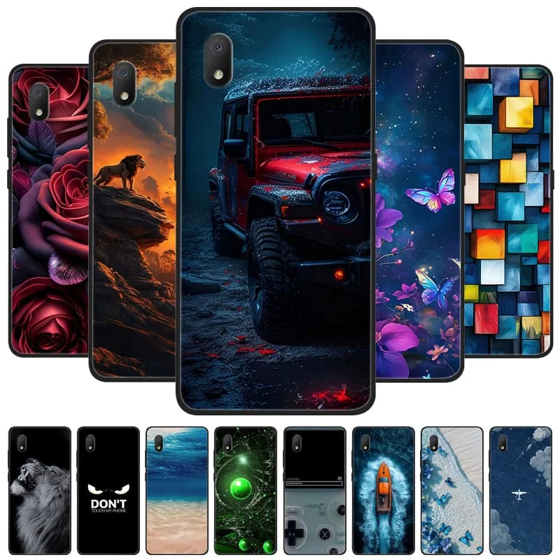 Para Coque Alcatel 1B 2020 funda 5002D Wolf funda trasera de silicona suave funda protectora para teléfono Alcatel 1A 2020 Fundas Etui