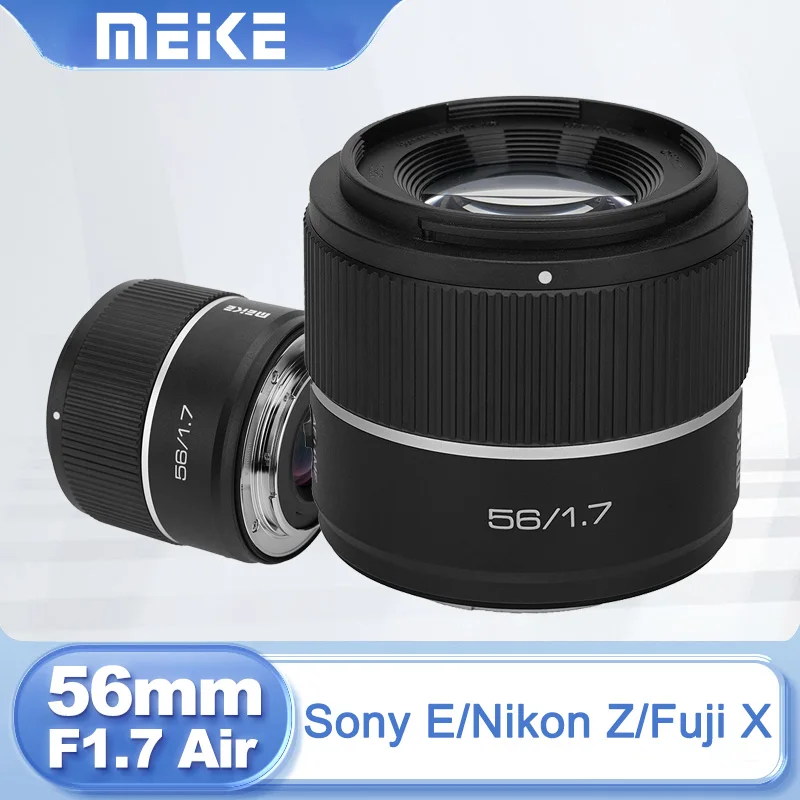 MEKE 56mm F1.7 APS-C Auto Focus Air VILTROX 56F1.7 AF lens for Sony E Nikon Z Fuji X XF A6400 ZVE10 XT30 XE5 XM5 Z6 Z7 ZFC Z