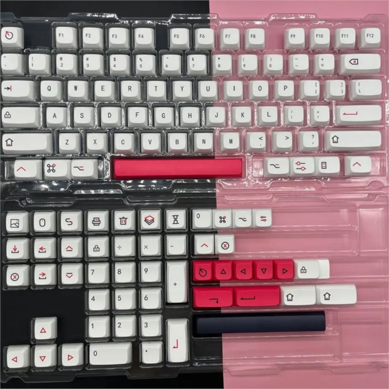 Juego de 126 teclas personalizadas, teclas de perfil XDA, teclas japonesas, Teclado mecánico Cherry MX Switch, teclas personalizadas