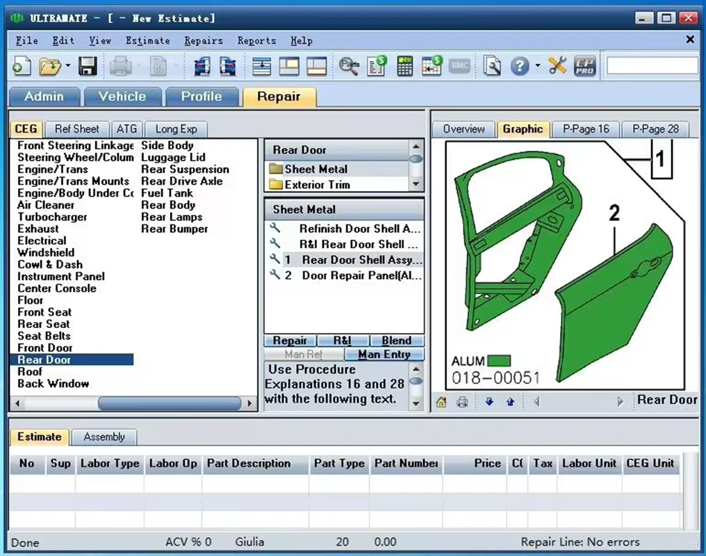 2024 Hot selling Mitchel Ultramate 2023.07 COMPLETE ADVANCED ESTIMATING SYSTEM+ Patch for Unexpire+Install Video Guide