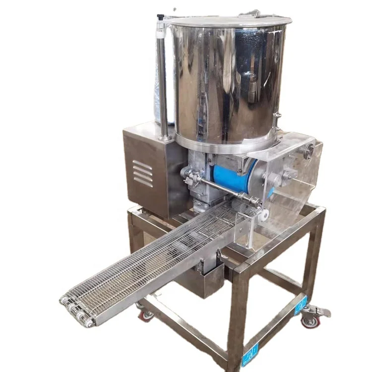Mini Electric KFC Chicken Nuggets Production Line Burger Patty Making Machine Hamburger Patty Forming Machine For Sale Price