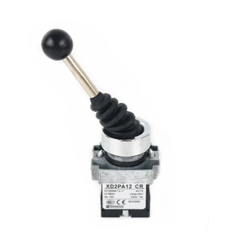 XD2PA12CR 2Positions Latching Maintained Wobble Stick Joystick Switch 2 direction lock switch master switch rocker switch