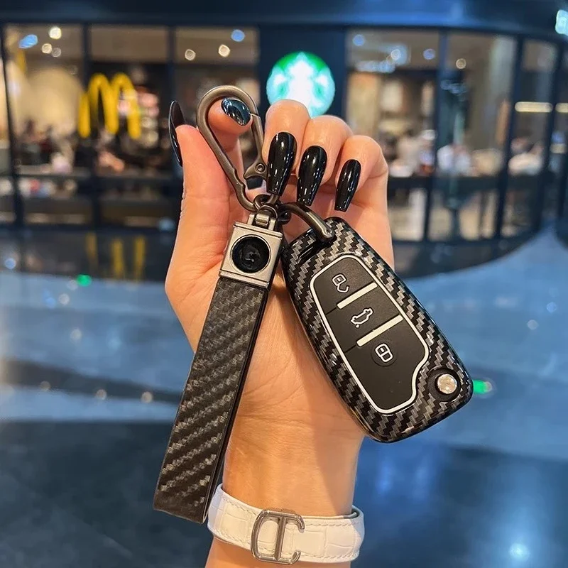 

zinc alloy For Suitable for Audi key protection case new a4l/a6l/g5l/a3/g3/q21/shell a7/q4/a5/a8l high-end buckle