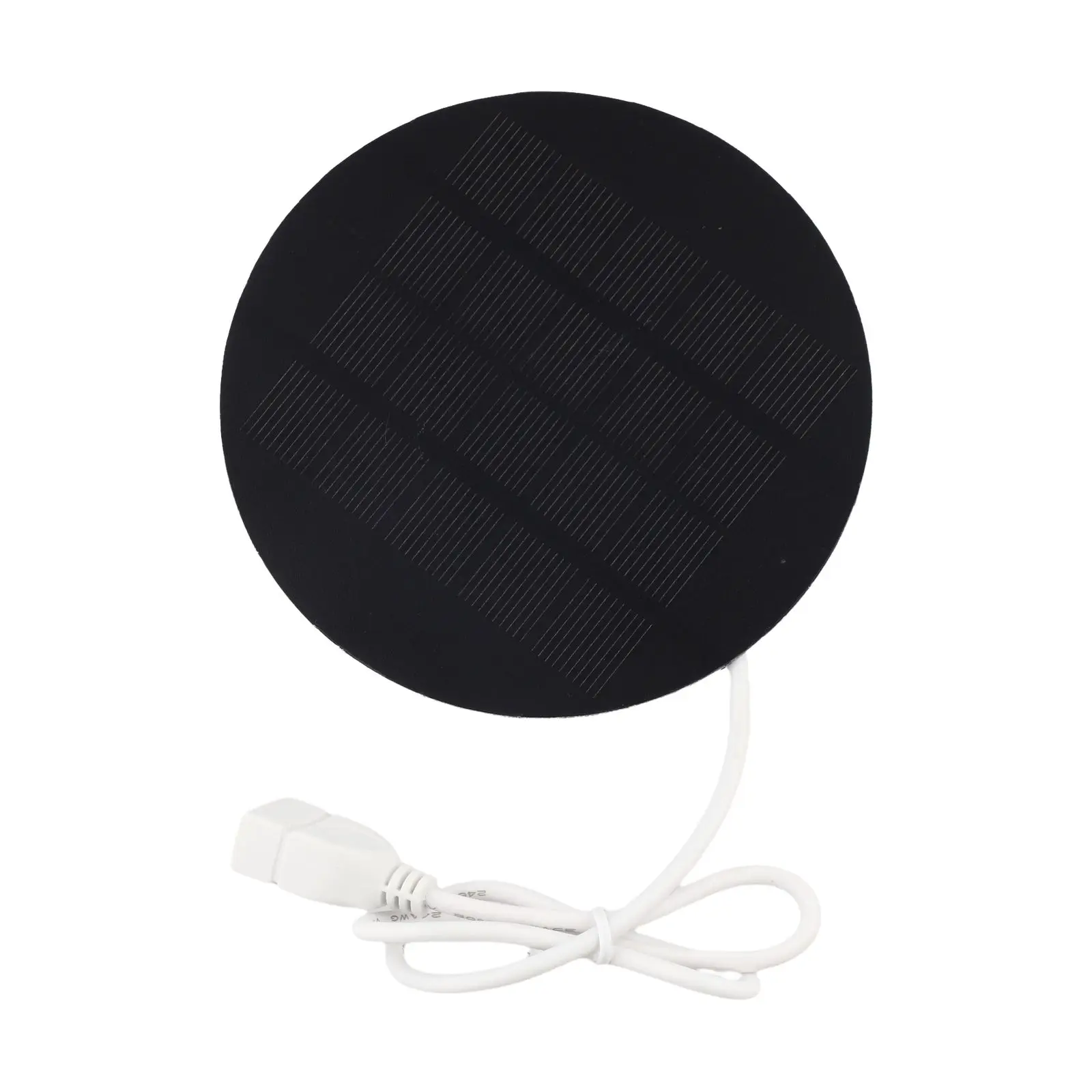 Portable for Solar Power Charger for Outdoor Power Charger USB Solar Charging Panel Compact Design High Conversion Rate