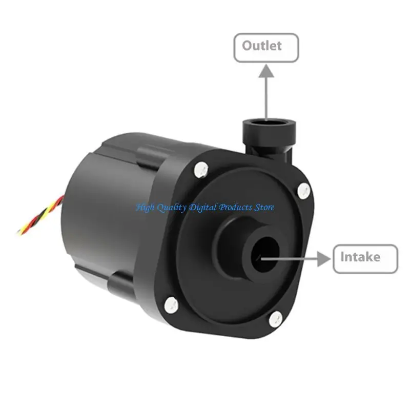 

U2JE Powerful Computer Water Cooling PC Water Cooling Heat Dissipation 1200L/H Speed Adjustable Building PU-SC1000