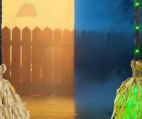 

Декор метлы на Хэллоуин, зеленые светодиодные ведьмы, декор метлы для Хэллоуина, подсветка, реквизит, жуткие украшения для патио на открытом воздухе