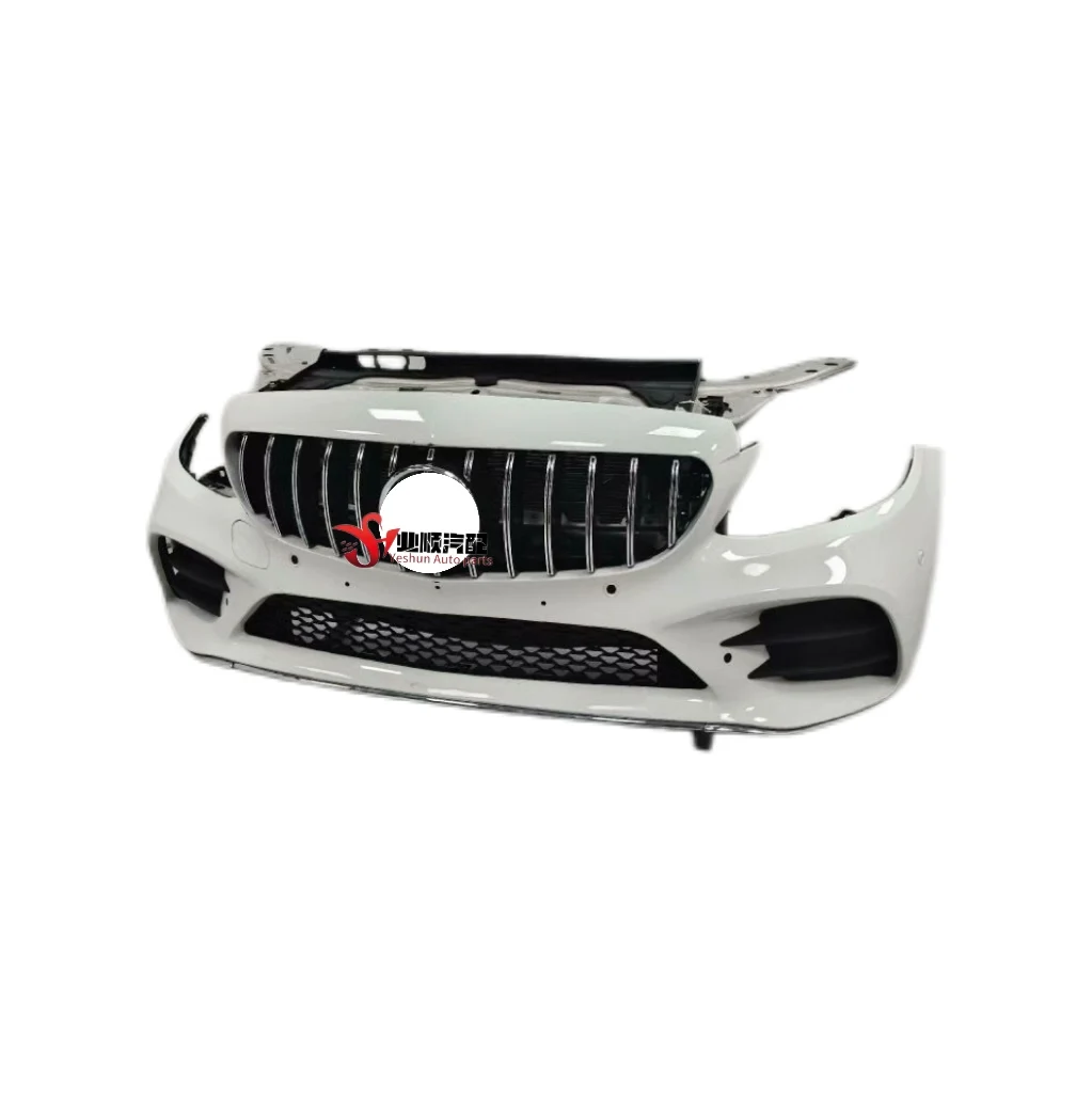 Original High-quality Hot Selling C-Class W205 C63 Front Bumper with Frame Electronic Fan Radiator for  Body Kit