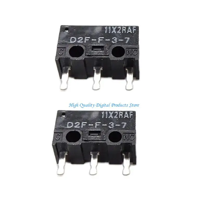 U2JE 2/10PCS 마우스 마이크로 스위치 원래 D2FC D2F-F-3-7 (20m 클릭) 마우스 버튼