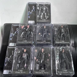 NECA The Terminator T-800 T-1000 Endoskeleton PVC Action Figure Collectible Model Toy 7 Types 18cm