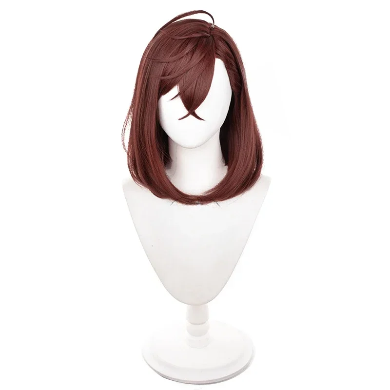 Anime DAN DA DAN Ayase Momo Parrucca Cosplay Donne adulte Parrucche sintetiche corte marroni per capelli Accessori di Halloween Puntelli