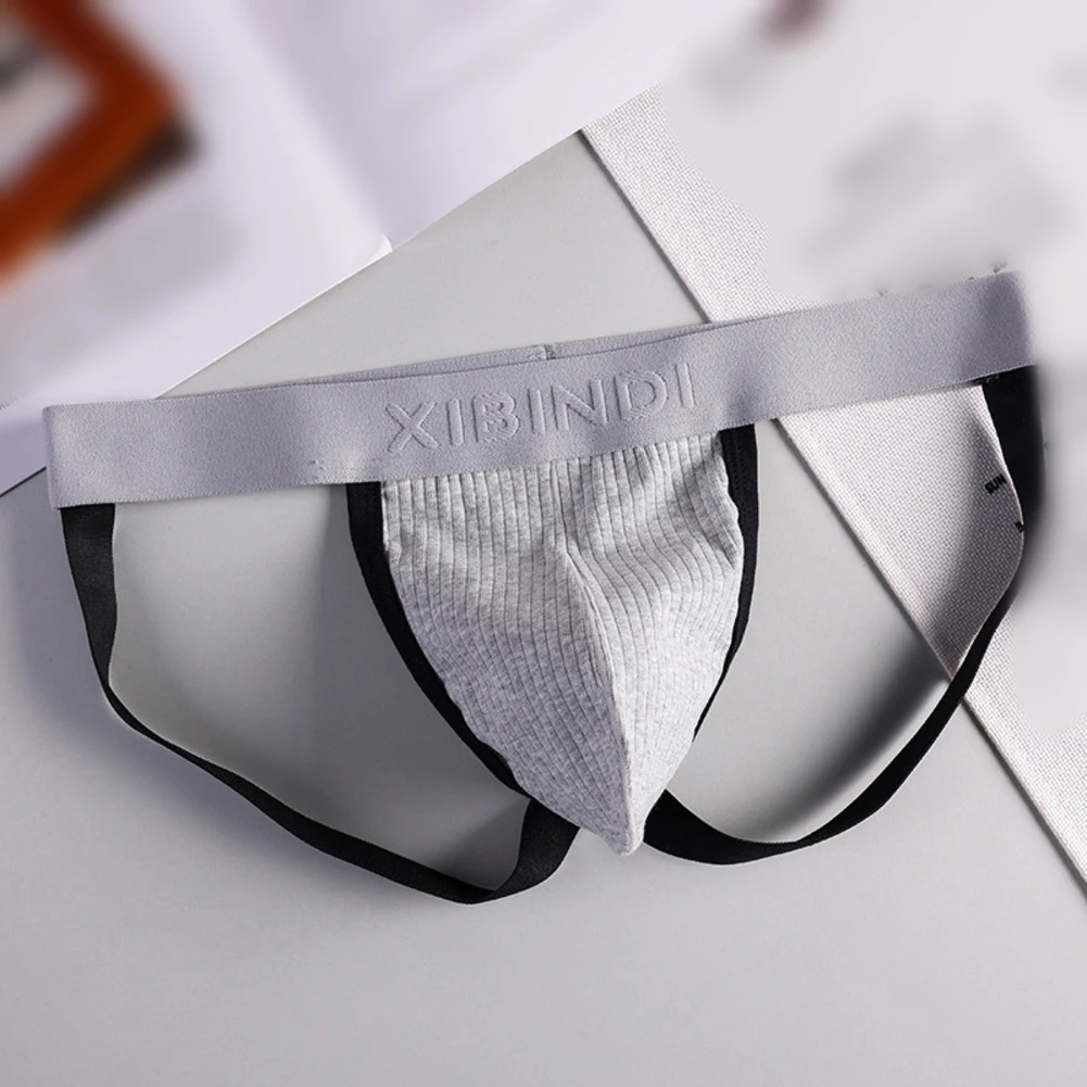 

Special Occasions Men G-String Breathable Underpants Breathable M Pink 5 Spandex Material 95 Cotton Fabric Classic Theme Design