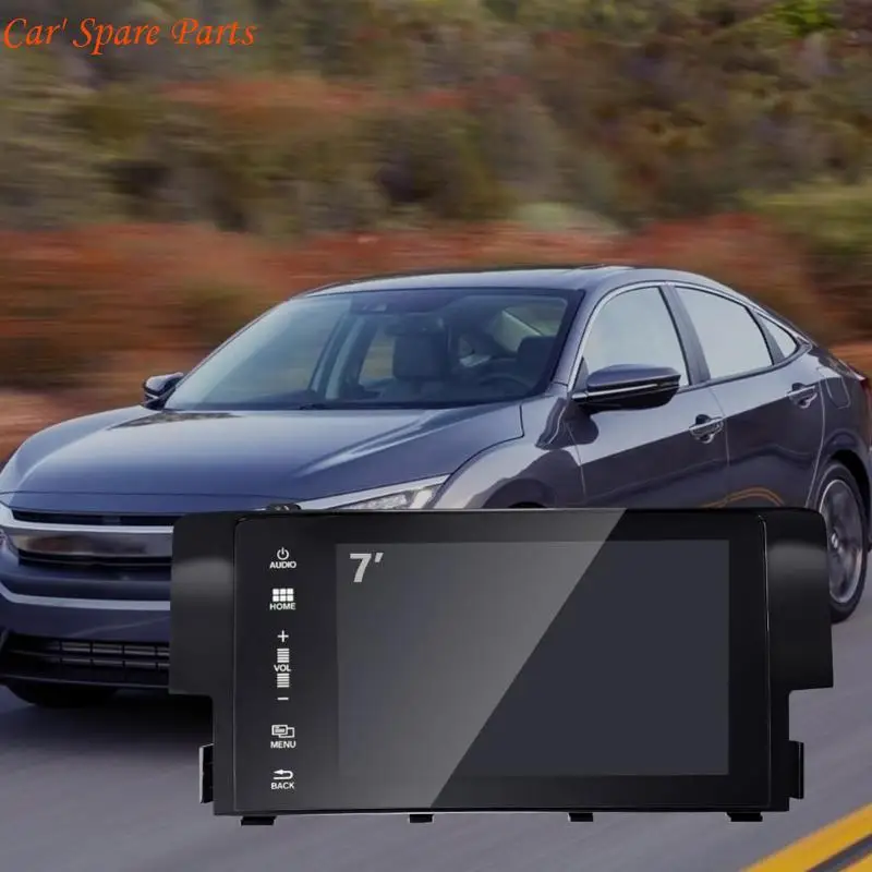 Y4UA Integrated-Frame Car Radio Screen 39710-TBA-305 for 2016-2018 Systems Using 39710-TBA Parts, LCD Touch Display to Replace