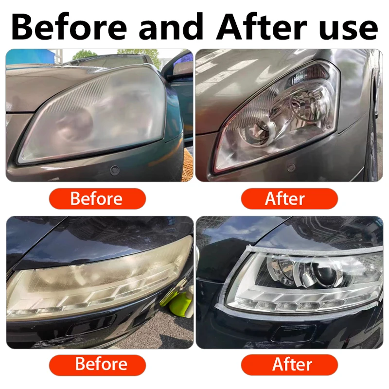 Quick Repair Headlight Restoration Steam Kit One Click Atomization Coating Anti Fog Polisher For Auto Yellow Headlamps