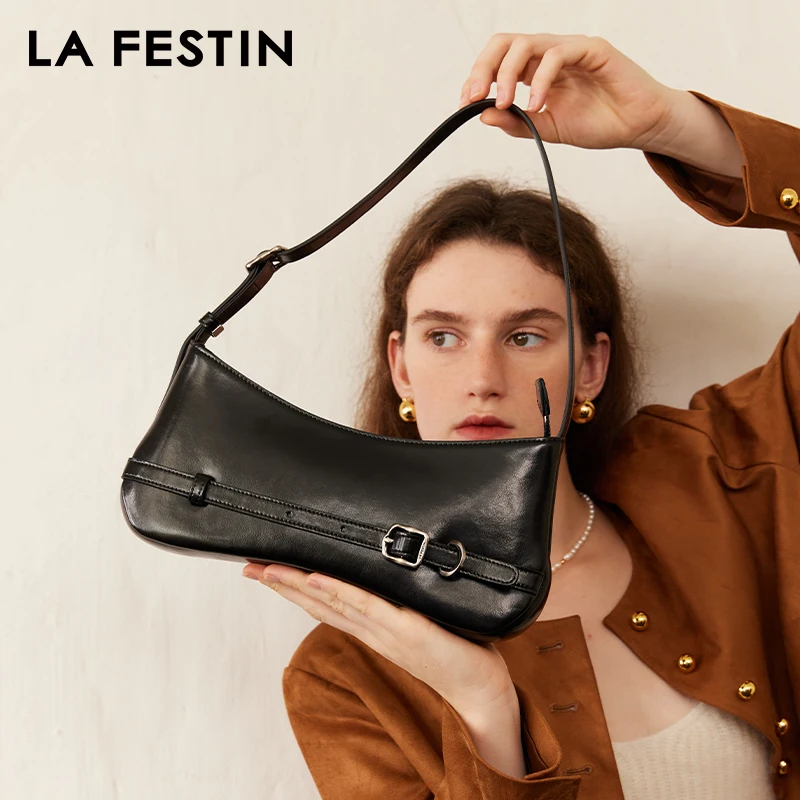 LA FESTIN Original Trend 2024 Bags New Women\'s bag Fashion Shoulder Cross body Bag Designer Handbags Large Capacity Female Bags