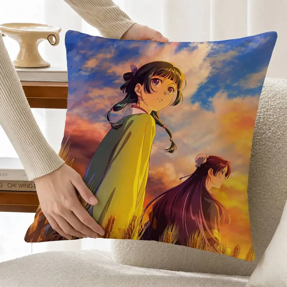 The A-Apothecary Diaries Maomao Jinshi Custom Double Sided Print Square Pillow Cushion Cover