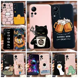 For Infinix Note 11 Case X663 Luxury Candy Painted Cover Soft Sllicone Phone Case For Infinix Note 11S Note11 Pro Note11s Fundas