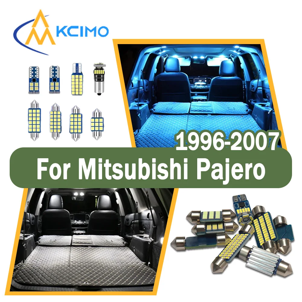 

Long lifespan CANBUS LED Interior Lights-Bright Dome Reading Door Kit for Mitsubishi Pajero Shogun Montero Sport MK1 1996-2007