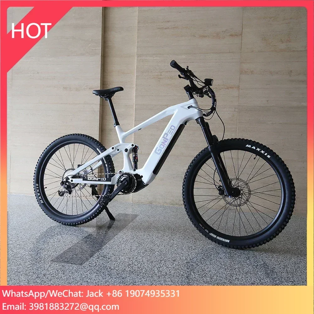 BAFANG M620 Full Suspension Bike Bafang M600 Frame Ultra Motor 29 Ebike Bicicleta Electrica G510 Frame Carbon Fibre Ebike