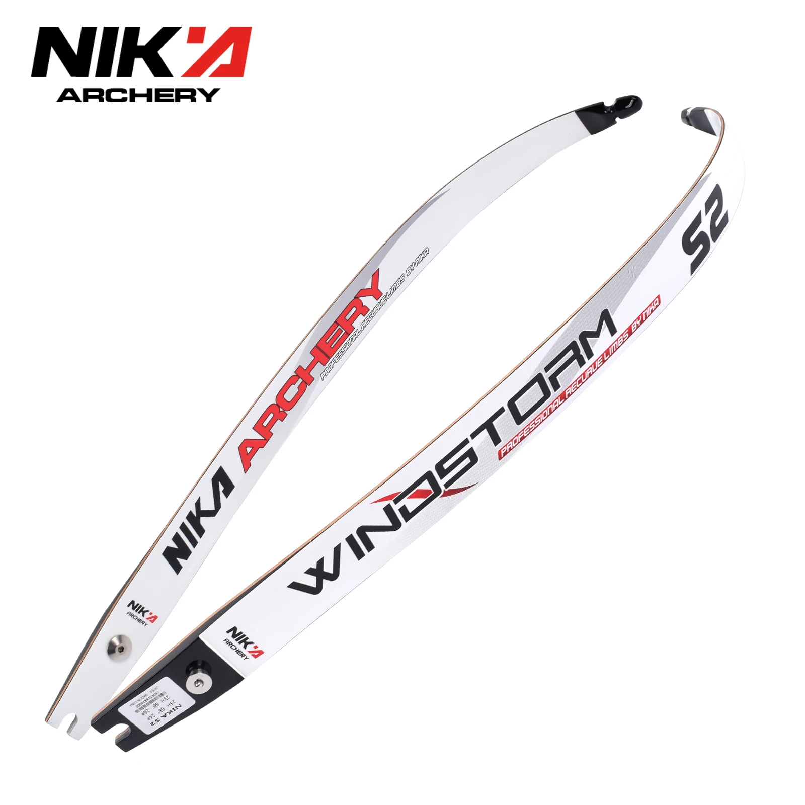 NIKA S2 Archery Take Down ILF Recurve Bow Limbs 22-42 LBS Archery Bow Hunting Shooting