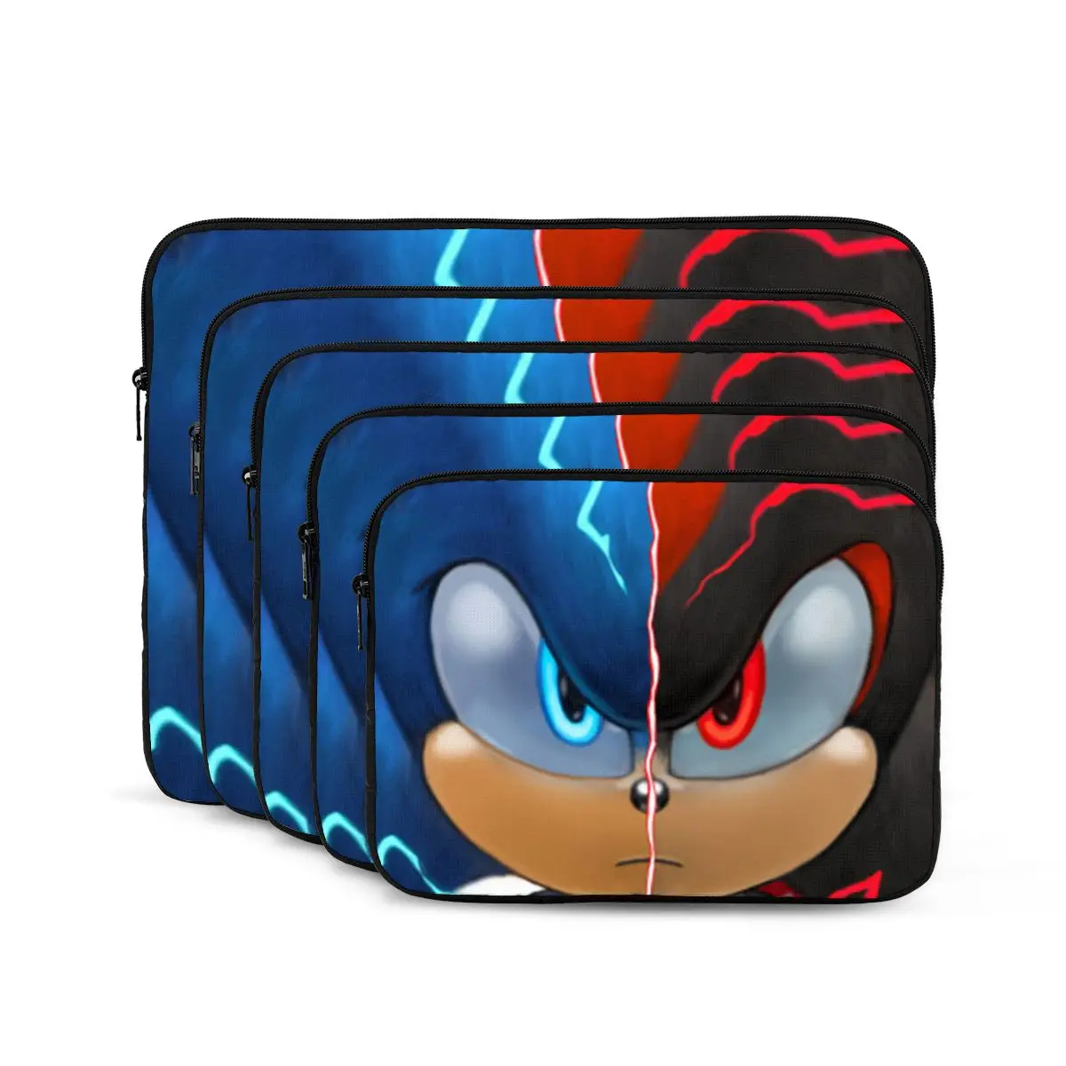 Sonic Shadow T-Shirt Notebook Laptop Bag Case Pouch For Macbook Air Pro Tablet Shockproof Case Bag