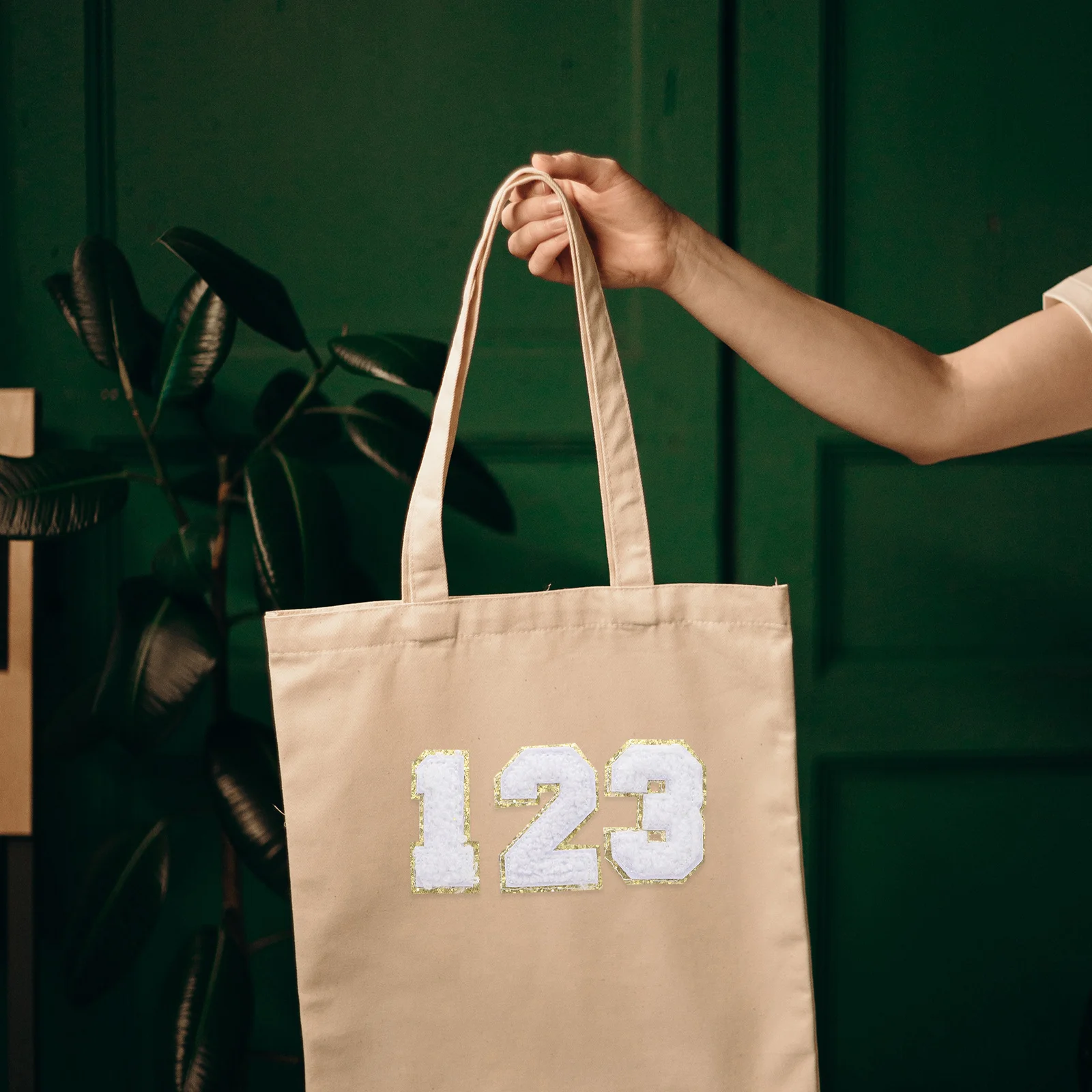 

20Pcs Number Patches Embroidered Clothes Applique Decorative DIY Decoration Sewing Multi-Function Coat Patches